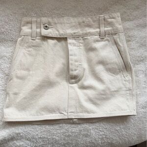 Helsa Cream Women's Skirt XXS